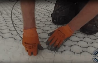 Vloerverwarming lage opbouw