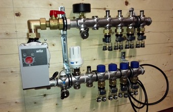 Vloerverwarming lage opbouw